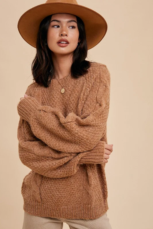 Cammie Camel Sweater