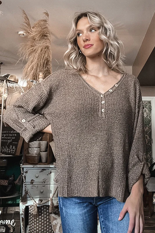 Shawn Mocha Sweater