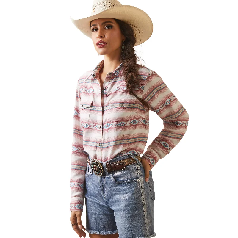 Women's Ariat REAL Kaycee Classic Fit Snap Front Shirt #10043416