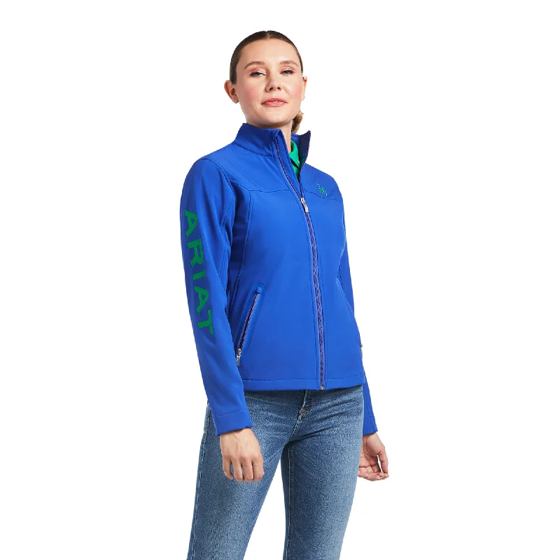 Ariat Women's New Team Softshell Jacket- Blue