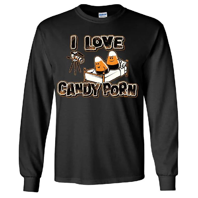 I Love Candy Porn Long Sleeve Shirt