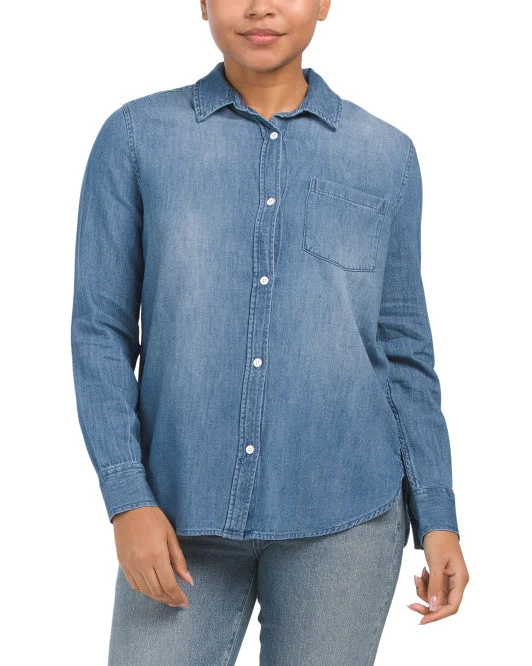 LOLA RIVER Denim Shirt