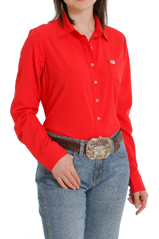 Women's Cinch Arenaflex Button Down Shirt #MSW9163012