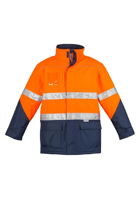 Orange/Navy