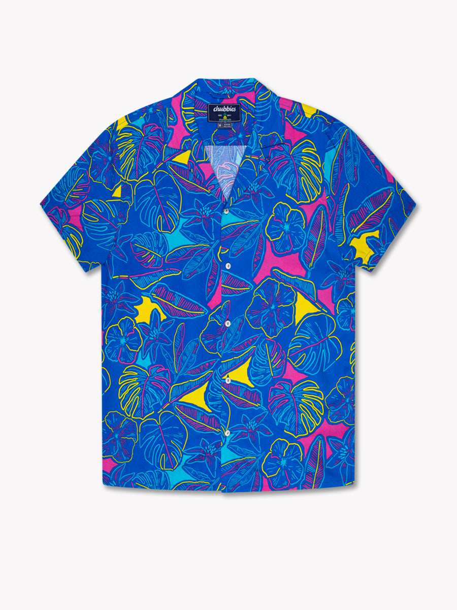 Rayon Sunday Shirt (The Primary Triangles)