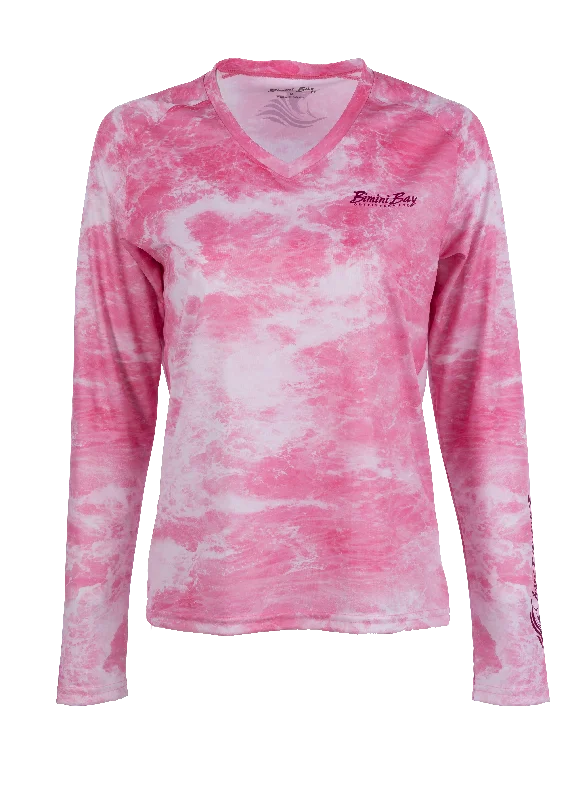 Undertow Camo Women's Long Sleeve Shirt