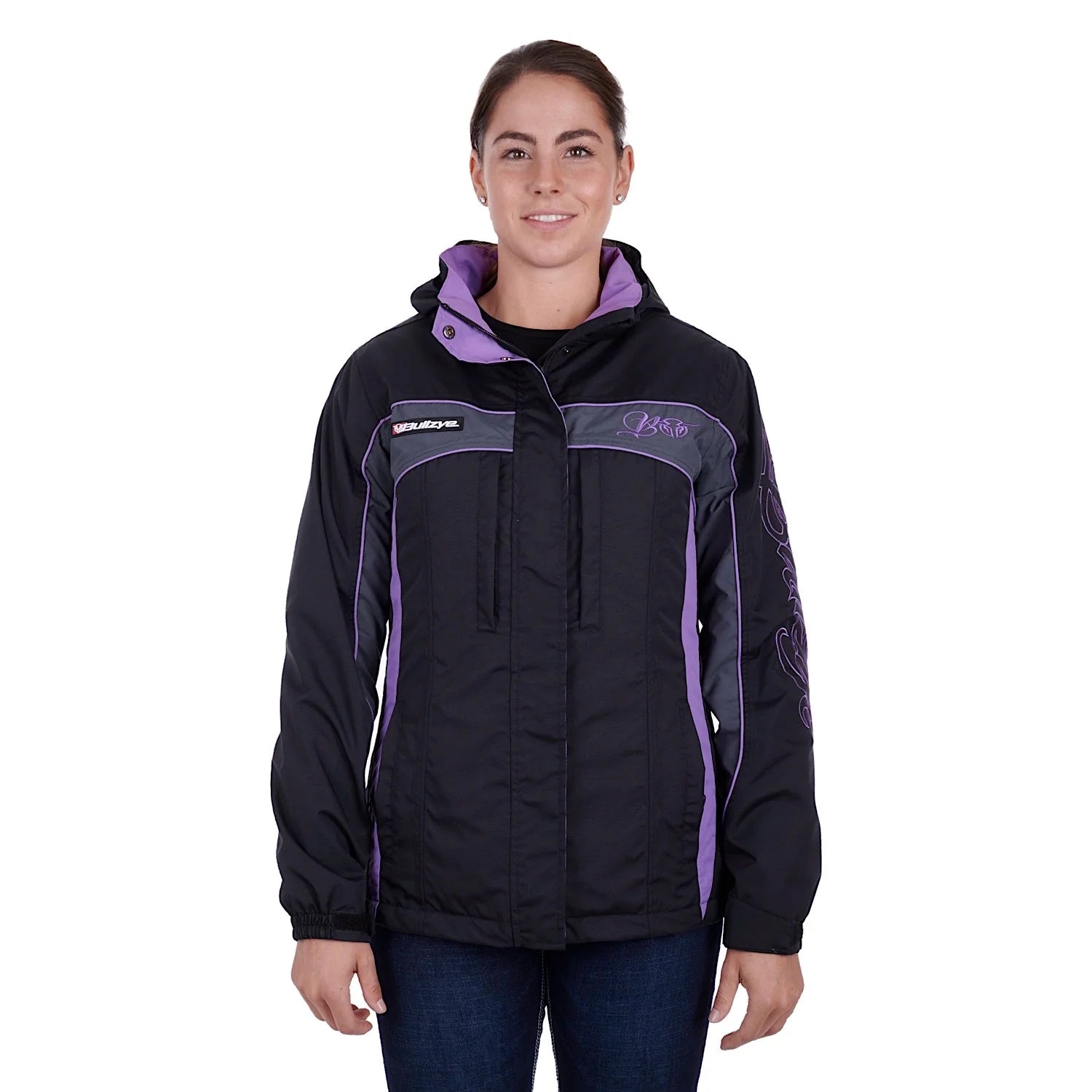 Women's Bullzye Carla Jacket Purple/Black