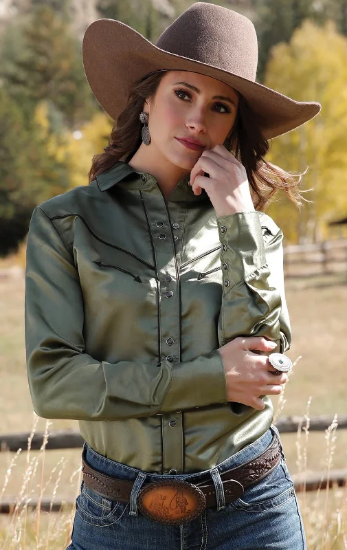 Cruel Women's Sage Green Shirt