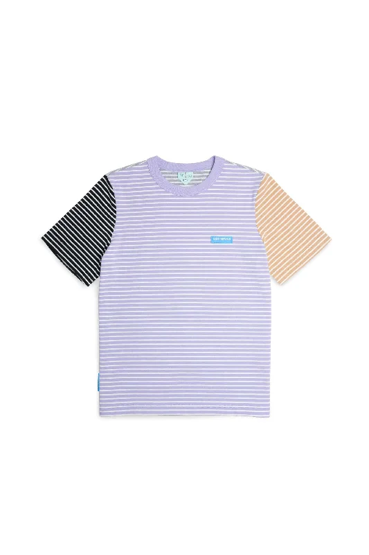 Womens STND01 Colourblock Striped T Shirt