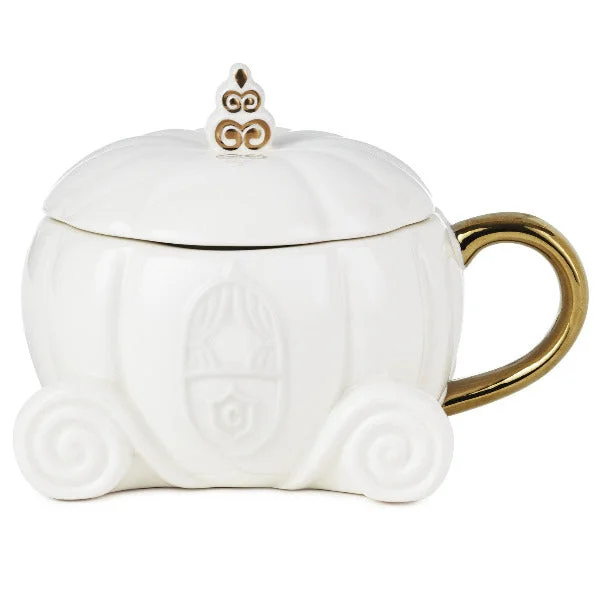 Hallmark Disney Princess Cinderella Carriage Sculpted Mug, 15 oz.