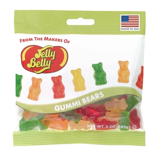 Jelly Belly Gummi Bears 3 oz Grab and Go® Bag