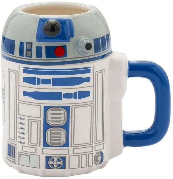 Vandor Star Wars R2-D2 20 oz Ceramic Sculpted Mug