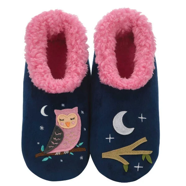 Women's Simply Pairables Cozy Snoozies® Navy Blue Night Owl