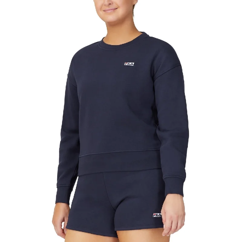 Fila Women's Stina Fleece Sweatshirt Blue Size Small