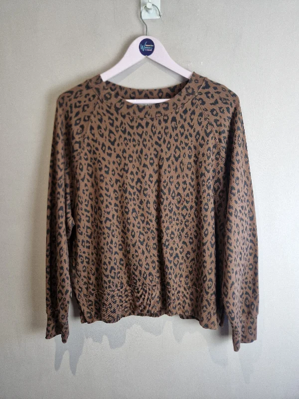 Hush leopard print sweatshirt - Medium