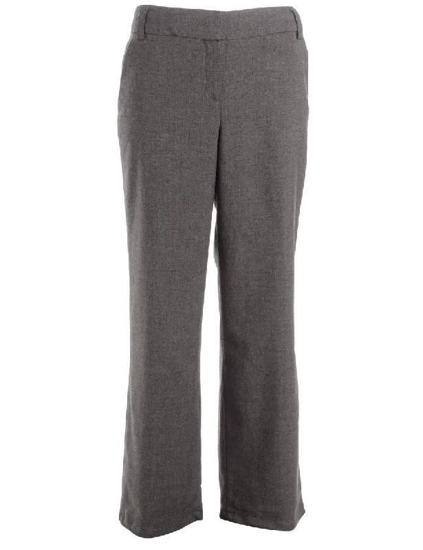 Reworked Cropped Dana Tapered Trousers - W34