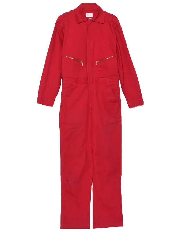 Red Boiler Suit - M