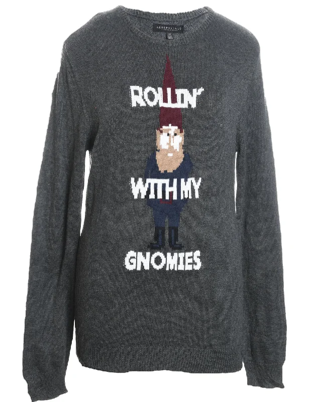 Rolling With The Gnomes Jumper - S