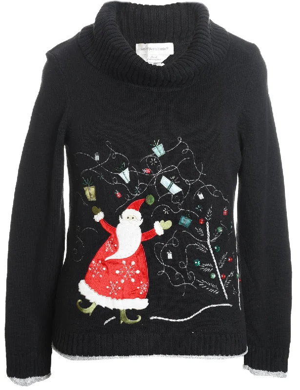 Santa Claus Christmas Jumper - S