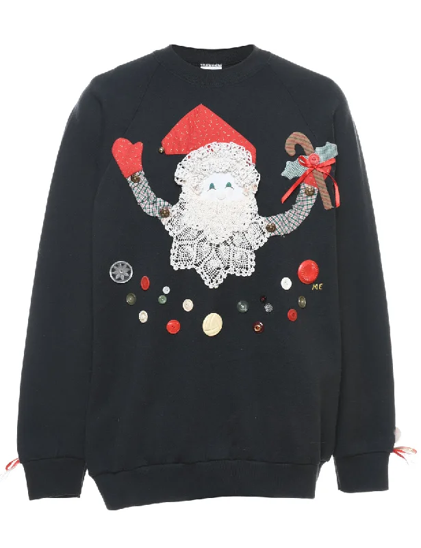 Santa Claus Christmas Sweatshirt - XL