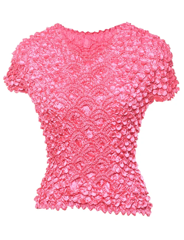 Smocked Pink Top - M