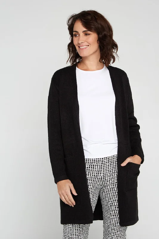 Salima Knit Cardigan - Black