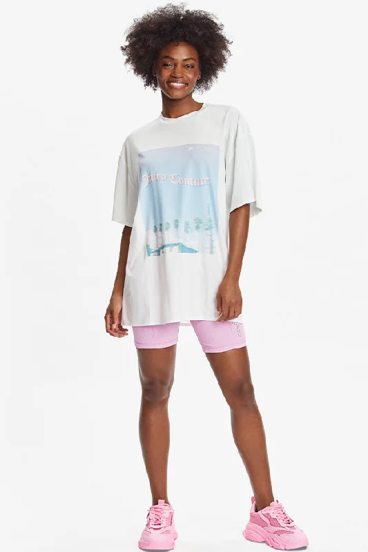 Palm Tree Oversized Tee