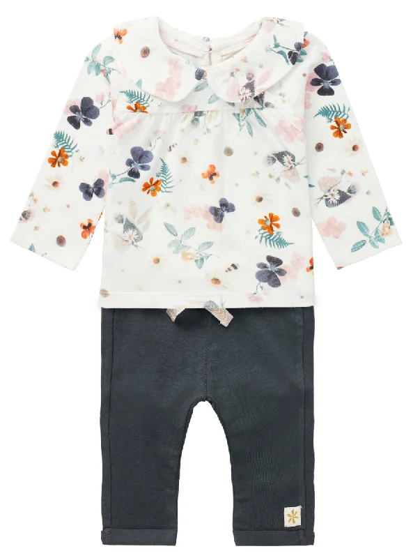 The Merrit Shirt SET- Floral - BABY