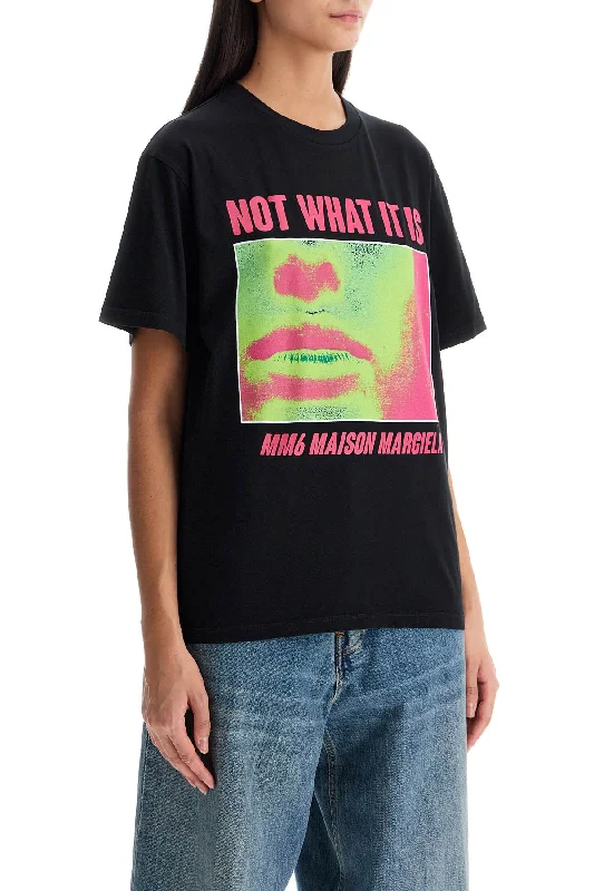 Mm6 Maison Margiela Oversized Printed T