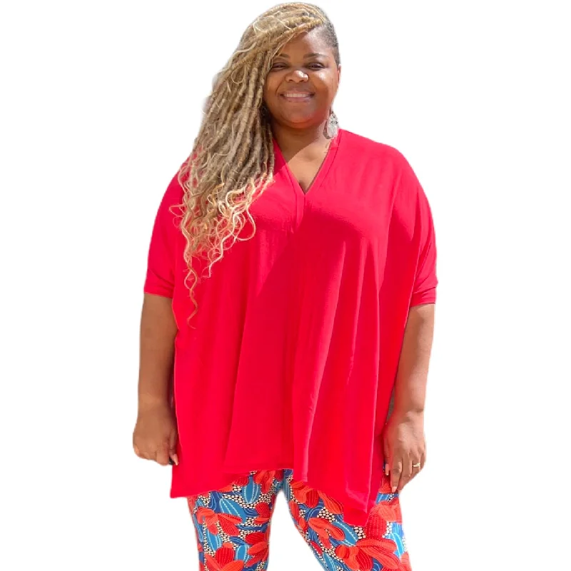 Mina Plus Size Poncho Top