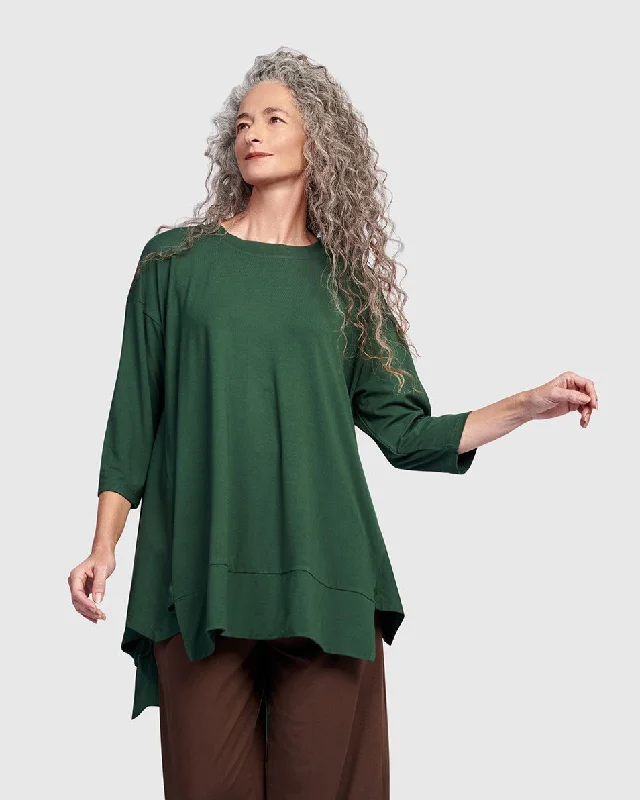 Essential Oversized Trapeze Top, Jungle