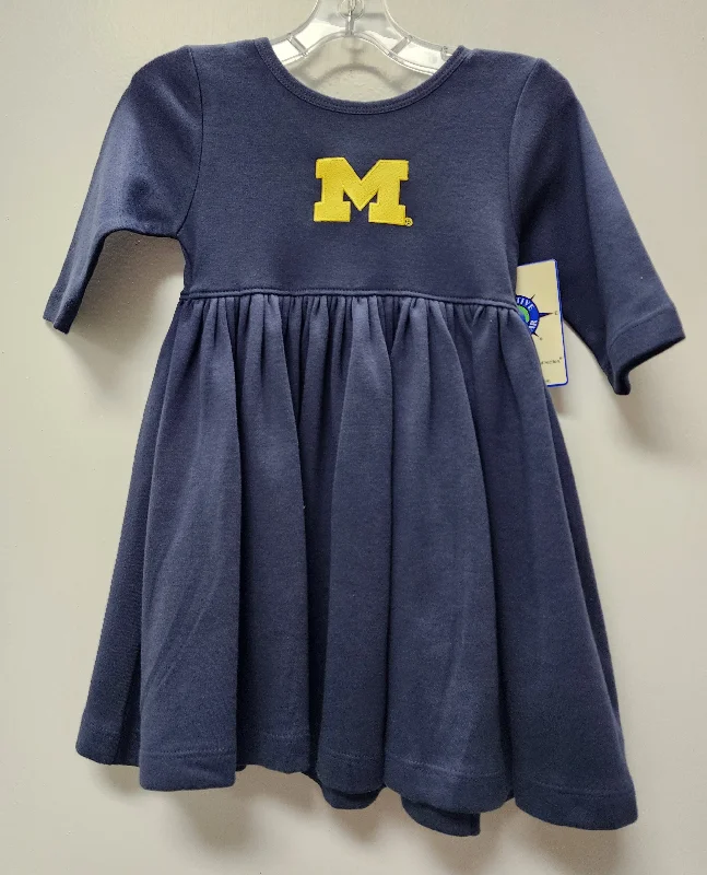 Girls University of Michigan Twirl Dress